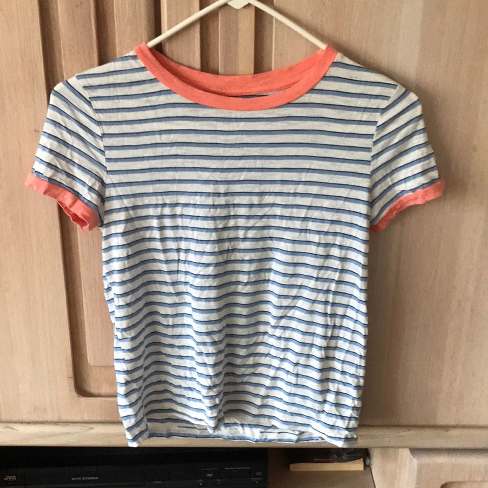 Pastel-colored tee shirt from aerie